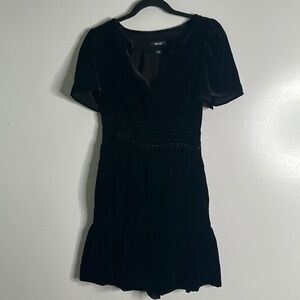 Elegant Black Mini Dress